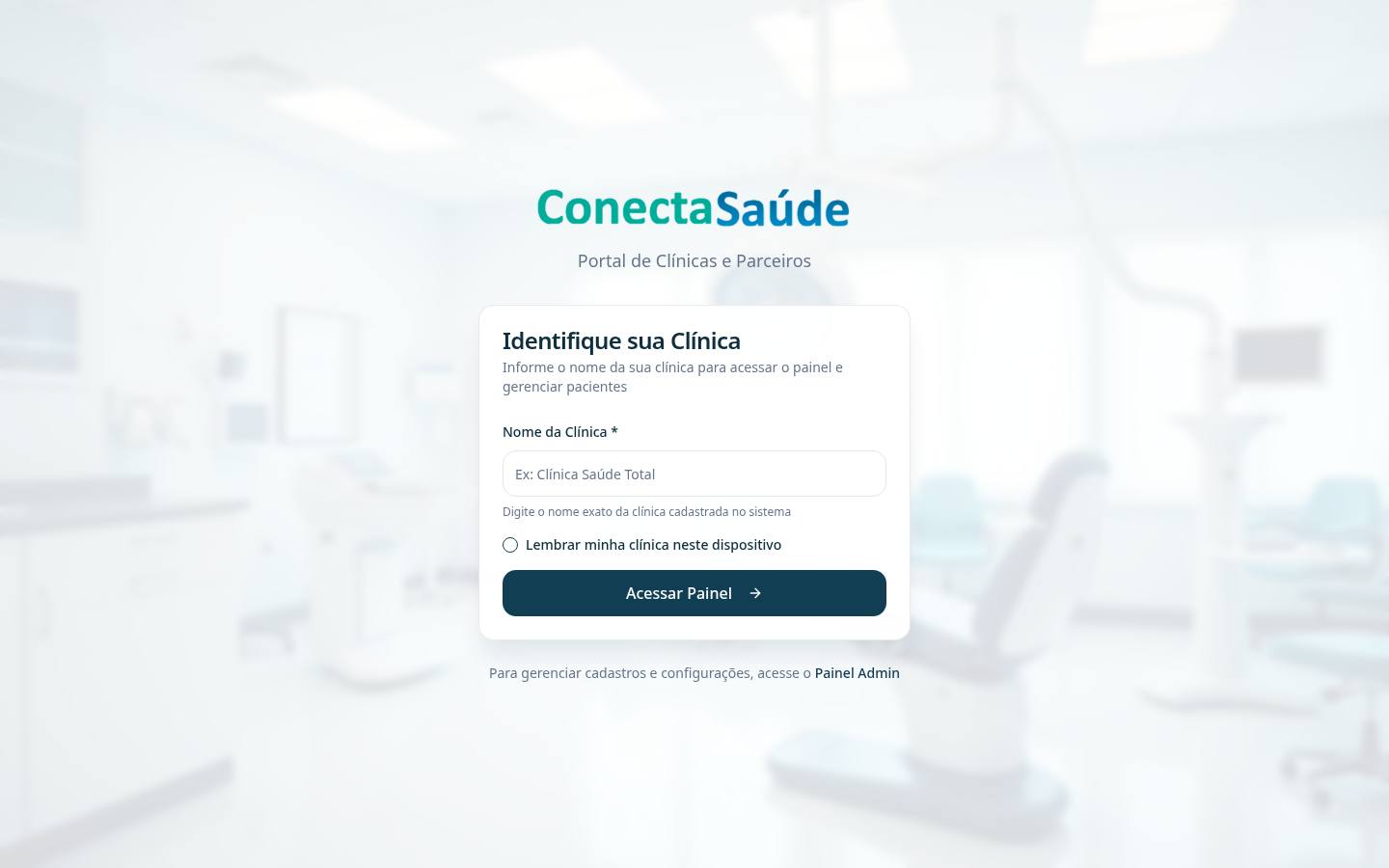 Print do projeto Conecta Agendamentos